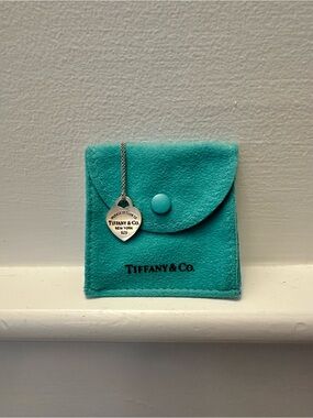 Tiffany & Co. “Return to Tiffany” Silver Heart Necklace